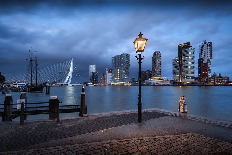 Rotterdam Skyline Veerhaven van Niels Dam