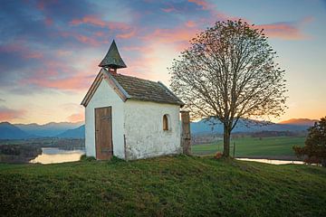 small chapel near Aidling, quiet place with view of by SusaZoom
