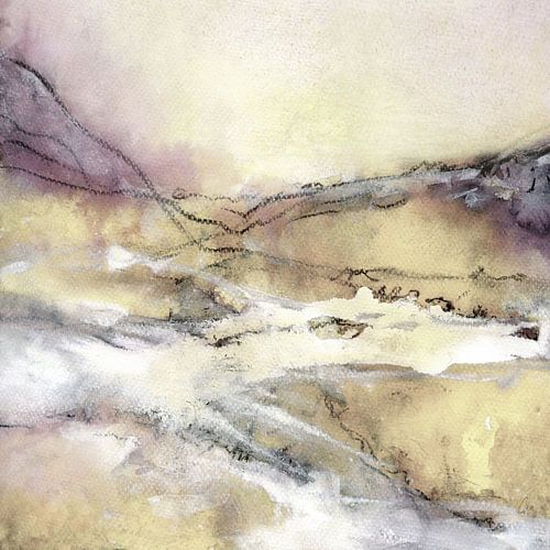 Fernweh - einsames Land von Claudia Gründler