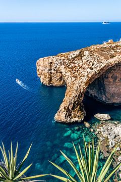 Blauwe Grot, Malta | Portret | Reisfotografie van Daan Duvillier