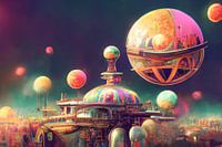 Buitenaardse fantasie, psychedelische dromen en vliegend tuig