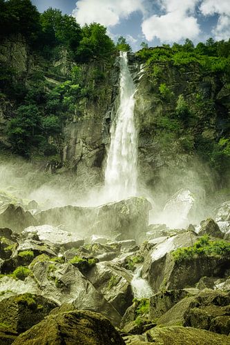 Waterfall in Ticino