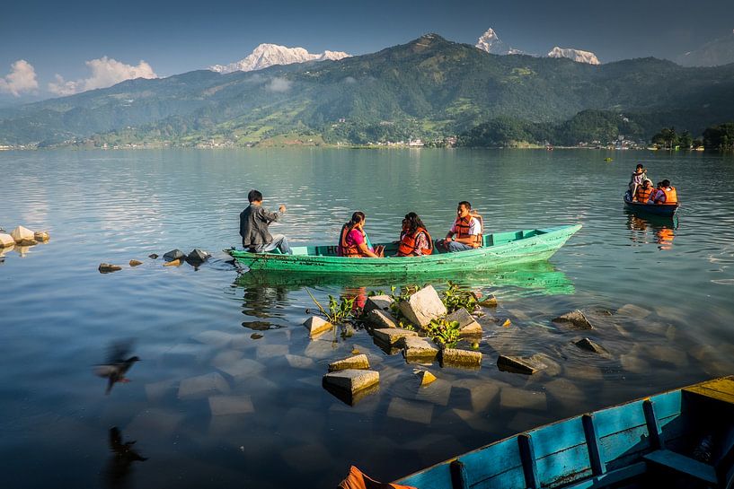 Phewa-See, Nepal von Roel Beurskens