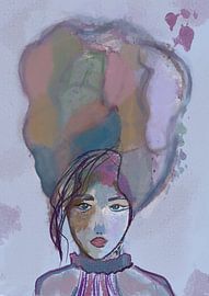 Zartes Rosa von OEVER.ART