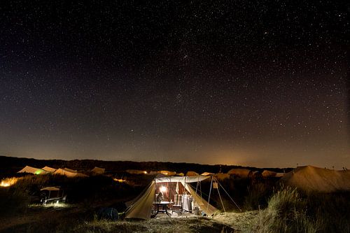 kamperen onder een miljard sterren