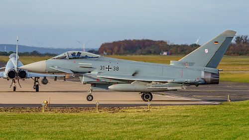 Eurofighter Typhoon van de Luftwaffe.