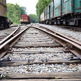 Trains Abandonnés sur Nanne Bekkema