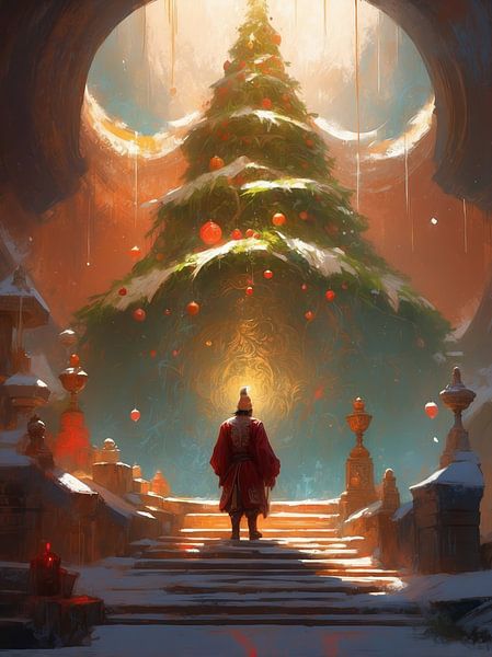 kerstboom van hisam colours