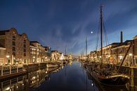 Delfshaven Rotterdam Nederland van Peter Bolman thumbnail