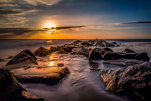 Pier vuurtoren Texel long exposure