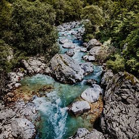 Soça river, Slovenia by Lieke Dekkers