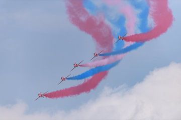 Royal Air Force Red Arrows. by Jaap van den Berg