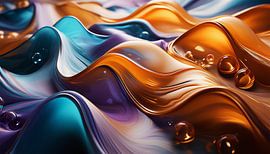 Kunstkleuren in olieverf en design
