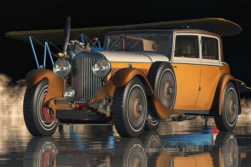 Bentley Stearman Modèle 75 de 1936 la légendaire voiture de luxe par Jan Keteleer