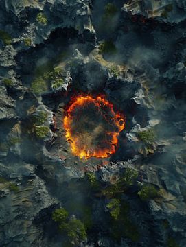 Krater, Levende legendes van fernlichtsicht
