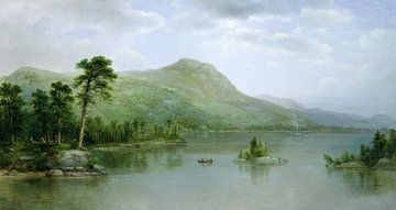 Asher Brown Durand,Black Mountain from the Harbor Islands to L