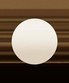 Goldener Mond von Mad Dog Art