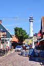 Egmond aan Zee Stadtzentrum Leuchtturm von Hendrik-Jan Kornelis Miniaturansicht