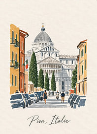Rue de Pise, Italie