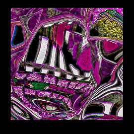 Purple Piano by Jolanda Jouvenaar