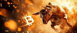 Bull market for cryptocurrencies by Poster Art Shop