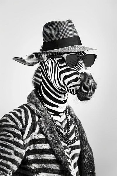 Zebra von Poster Art Shop