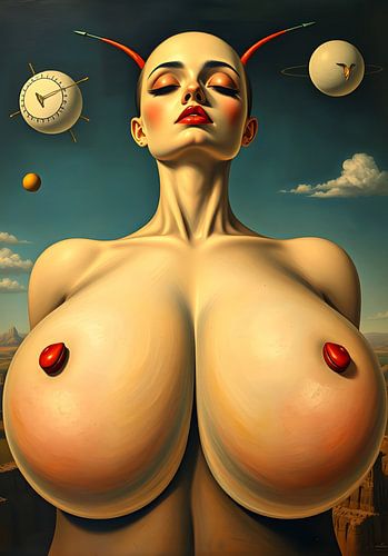 erotische afbeelding Dali Fantasie