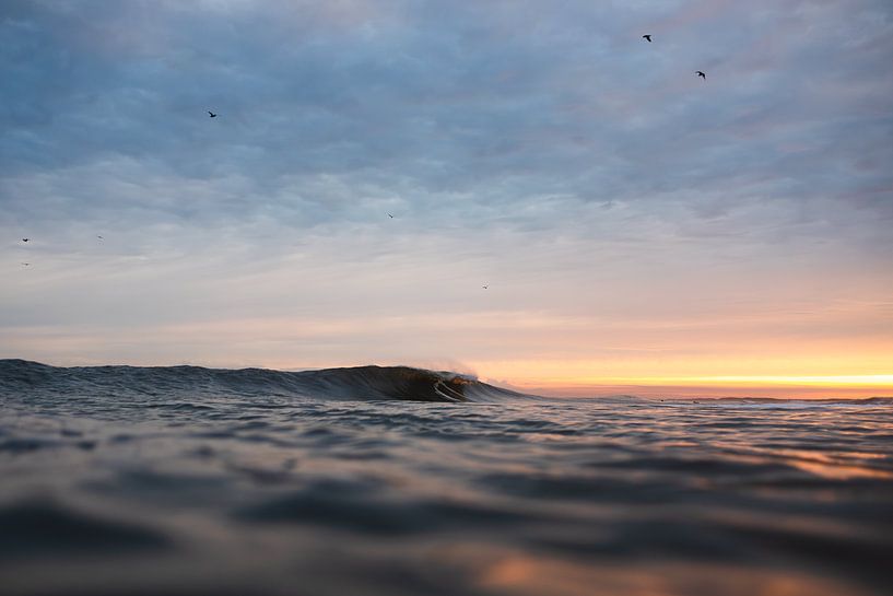 Sunrise in Hook of Holland by Rogier Muller