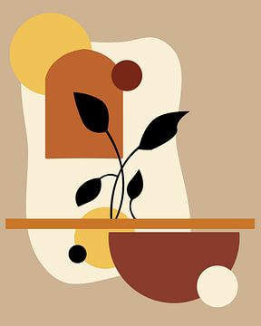 Geometrische moderne kunst van Kintsugi99