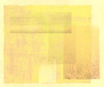 Surfaces colorées dans les tons de jaune, art numérique