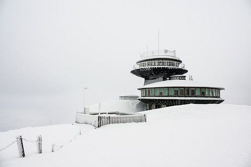 Winter im Riesengebirge in Tschechien