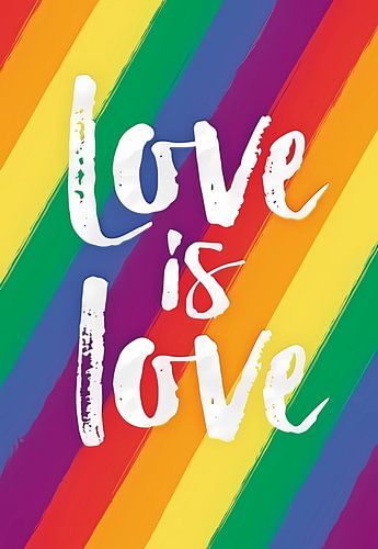 Liefde is liefde Regenboog