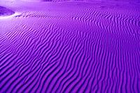 Zandgolven op het strand van Langeoog / Oost-Friesland