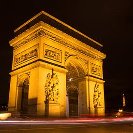 Arc de Triomphe Paris by Marjanne van der Hoek