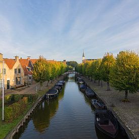 Herfst in Sloten Friesland van Charlene van Koesveld