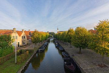 Herfst in Sloten Friesland van Charlene van Koesveld