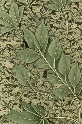Botanical image of plant with leaves
