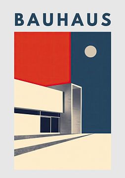 Bauhaus-poster van Niklas Maximilian