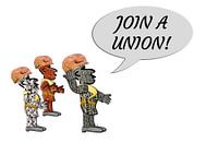 “Join a union.”