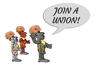 “Join a union.” by Grüntyers .