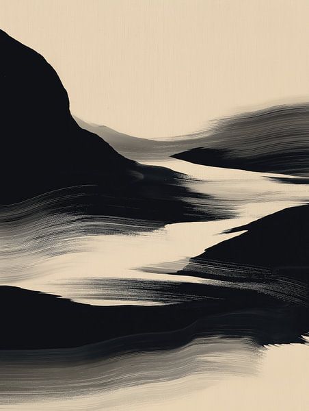 Dark mountains by Wall Wonder