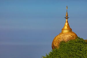 Der Goldene Felsen in Myanmar