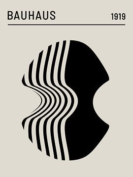 Bauhaus, mesh warp by Hilde Remerie Photography and digital art