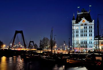 Rotterdam Het Witte Huis Blauwe uurtje