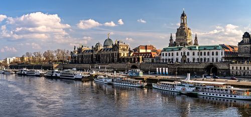 Stadsgezicht van Dresden