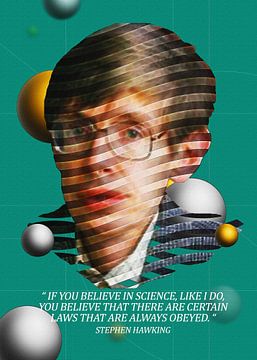 Stephen Hawking gelooft in de wetenschap van Gunawan RB