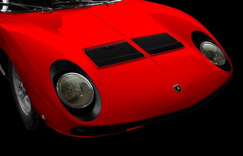 Lamborghini Miura in original red von aRi F. Huber