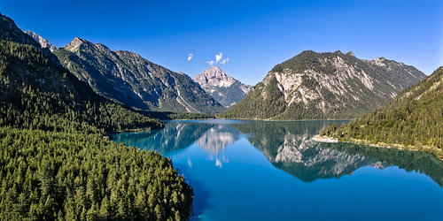 Summer at Lake Plansee in Tyrol by Achim Thomae Photography