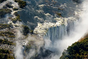 Der Victoria Wasserfall von Theo Molenaar