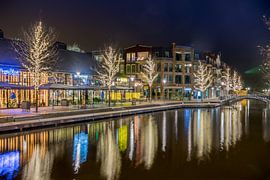 Kleiner Hafen Alphen aan den Rijn von JP Witteman